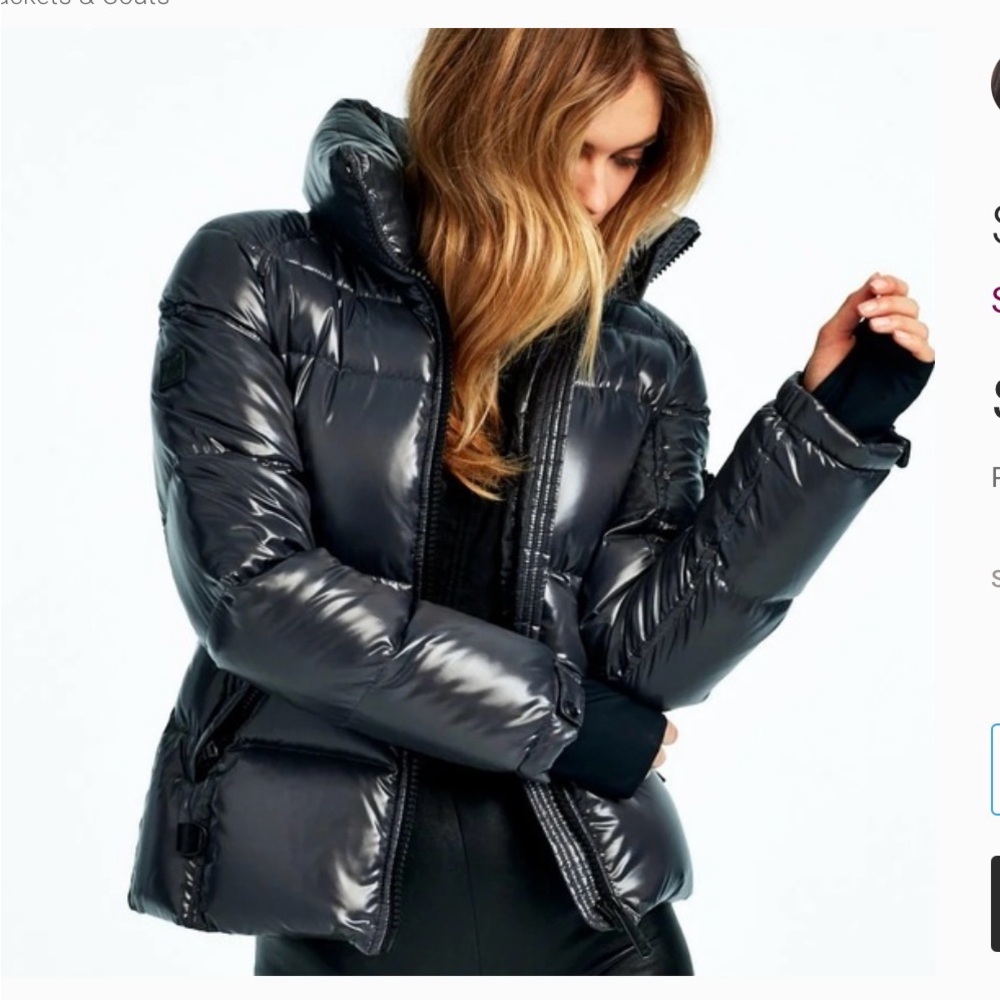 SAM. Freestyle Down Puffer Coat Jacket Womens Size M